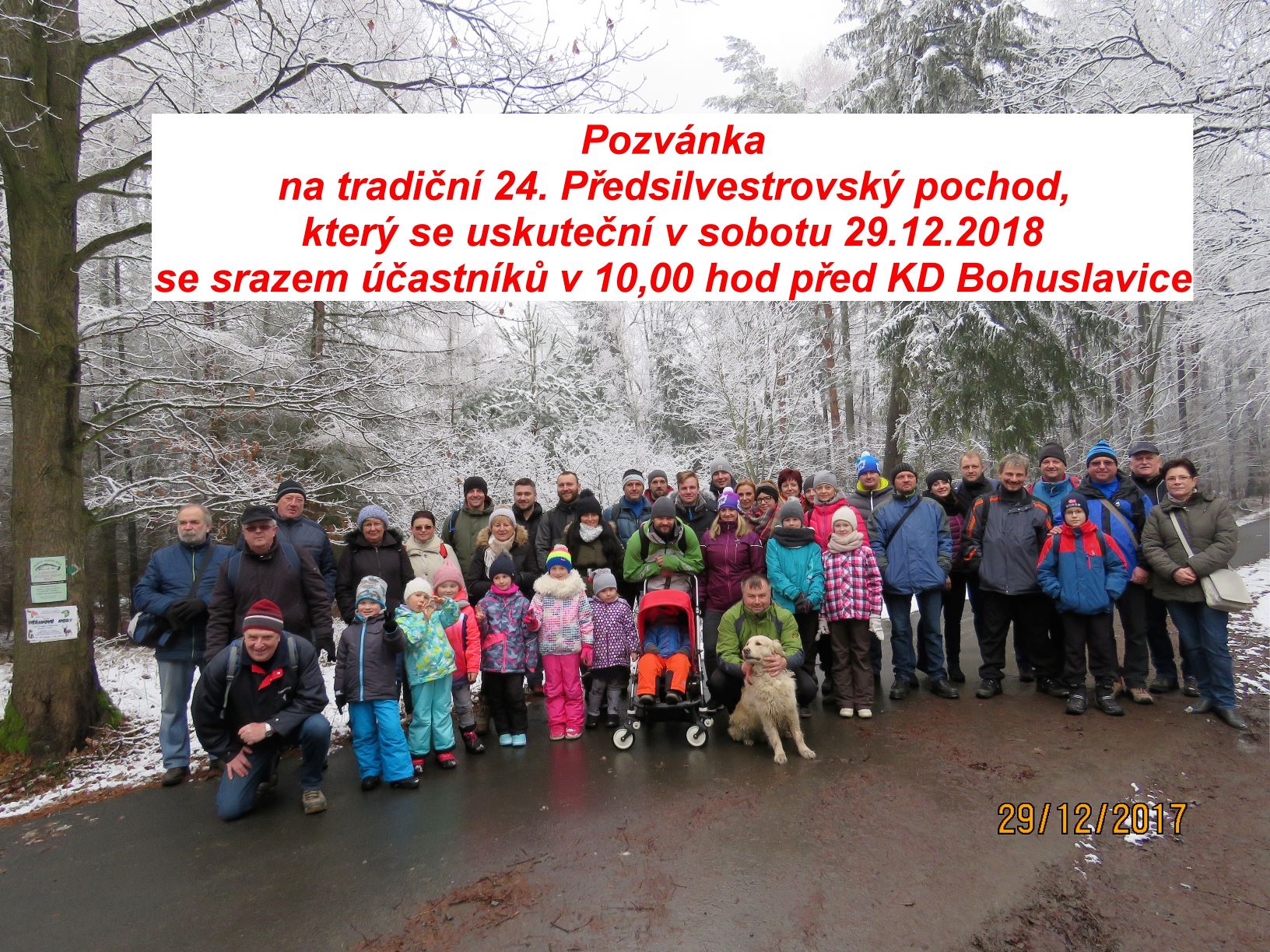 Pozvánka Pochod 2018